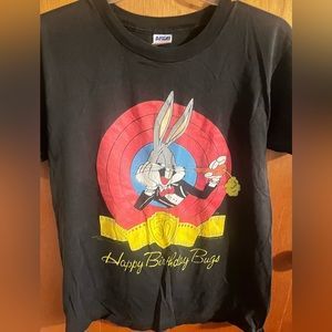 🇺🇸HP🇺🇸VTG 1989 HAPPY BIRTHDAY BUGS 50th ANNIVERSARY UNISEX TEE